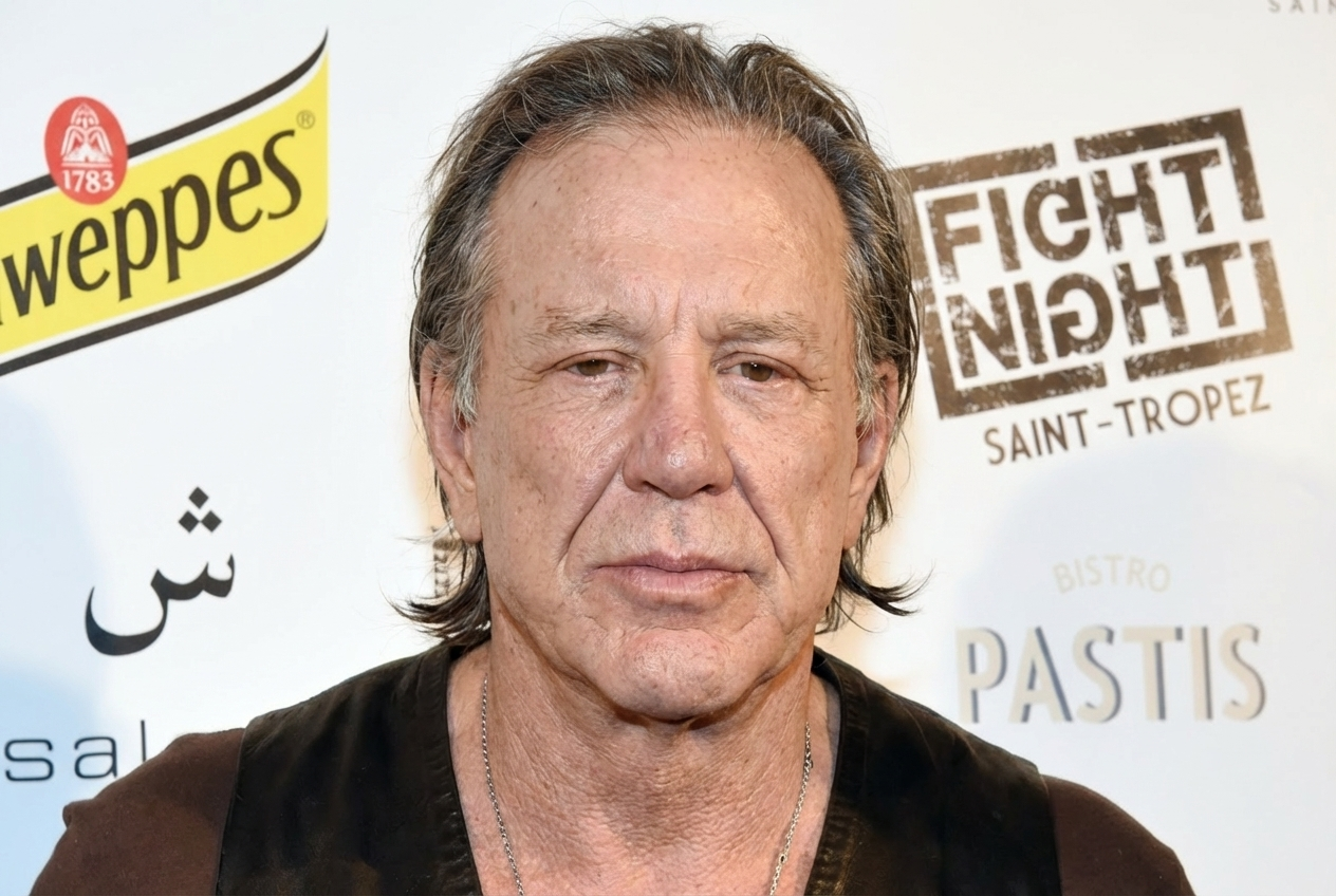 How Mickey Rourke would've looked without plastic surgery thanks to AI | Source: ImagineArt