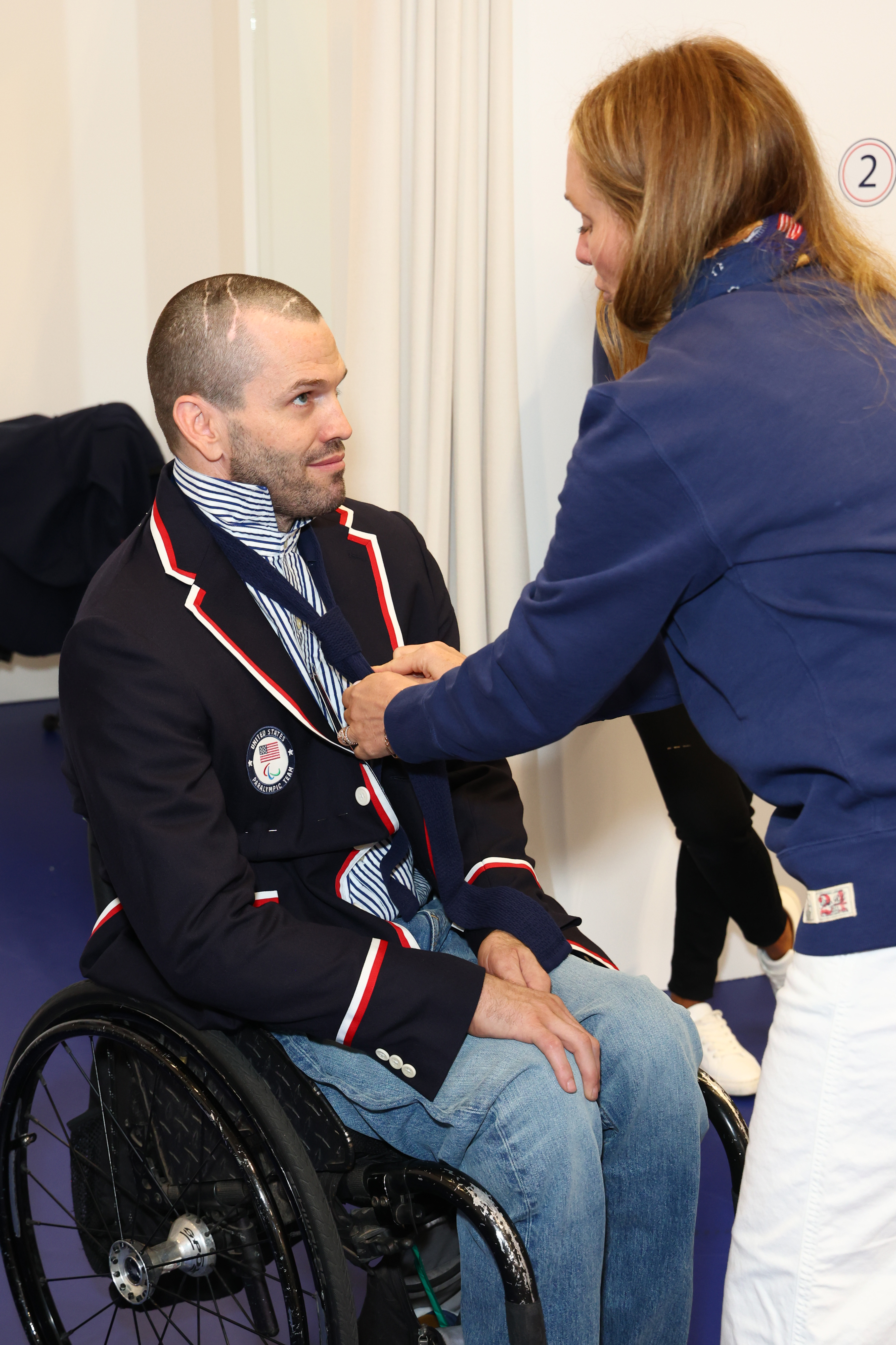 Team USA Paralympian Josh Wheeler poses for a photo in Paris, France on August 22, 2024 | Source: Getty Images