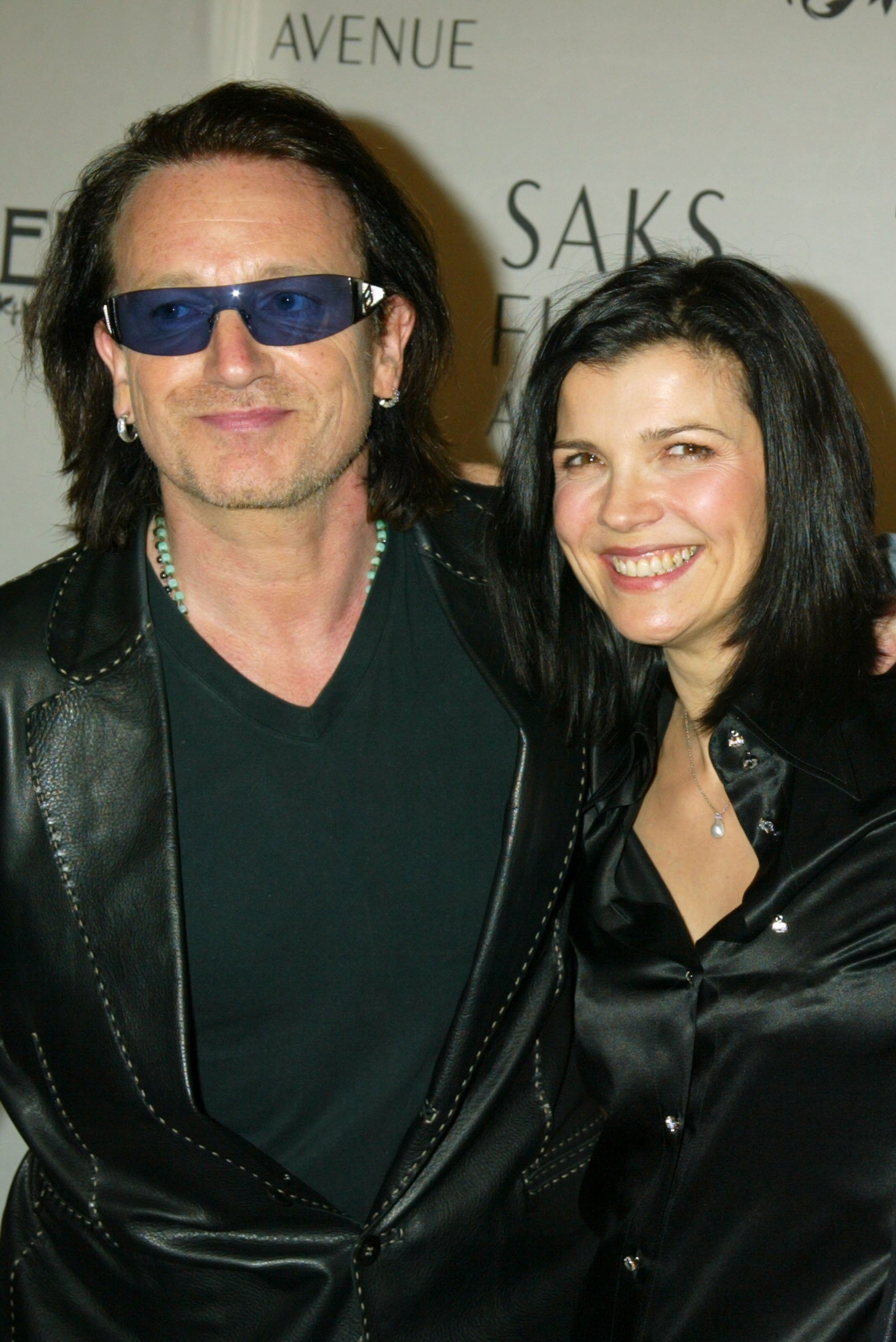Bono and Ali Hewson at the launch of EDUN on March 11, 2005, in New York | Source: Getty Images