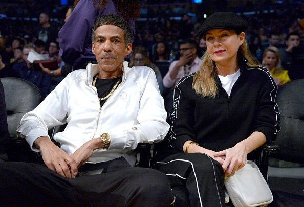 hris Ivery and Ellen Pompeo attend a basketball game at Staples Center | Photo: Getty Images