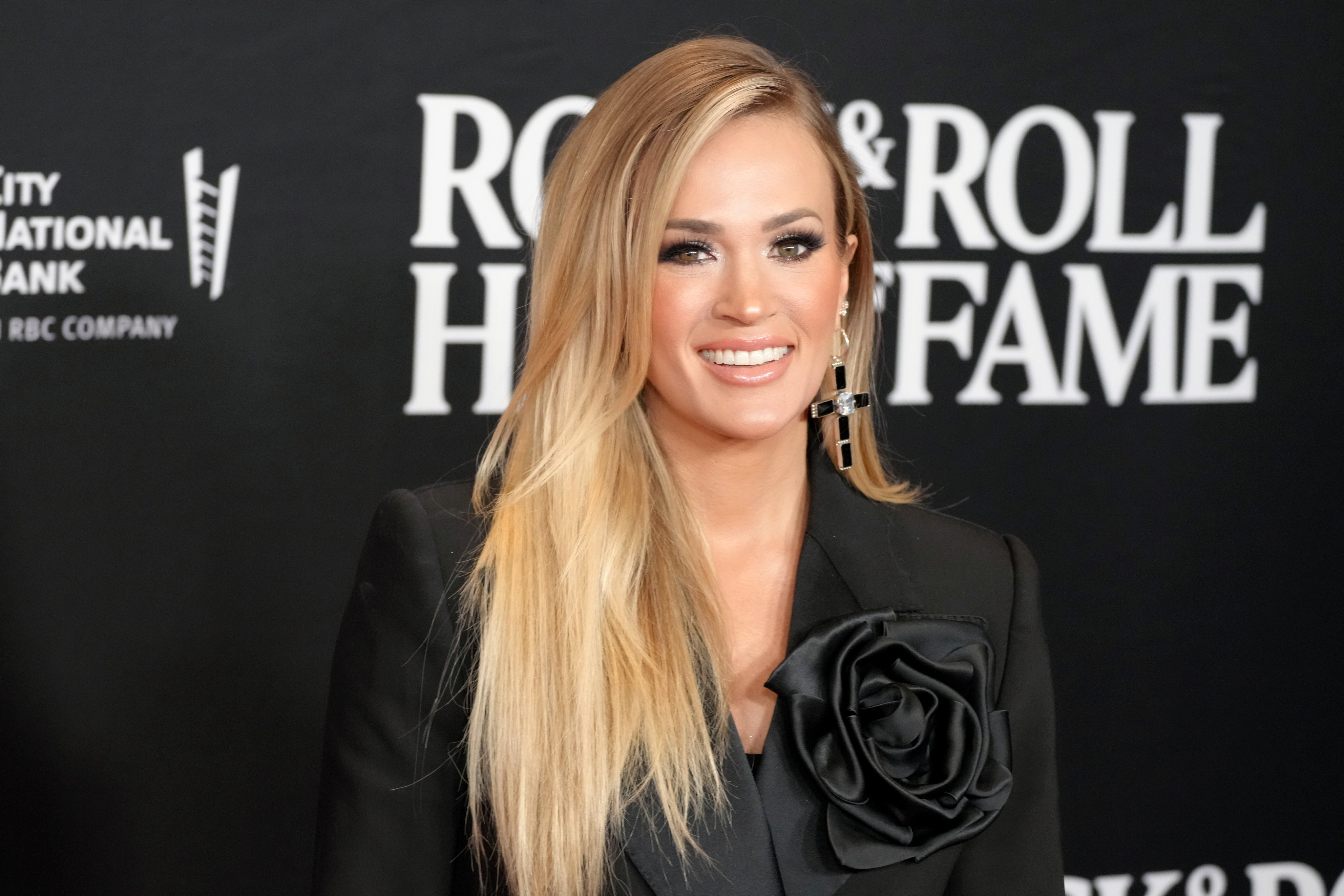 Carrie Underwood at the 38th Annual Rock & Roll Hall Of Fame Induction Ceremony | Source: Getty Images
