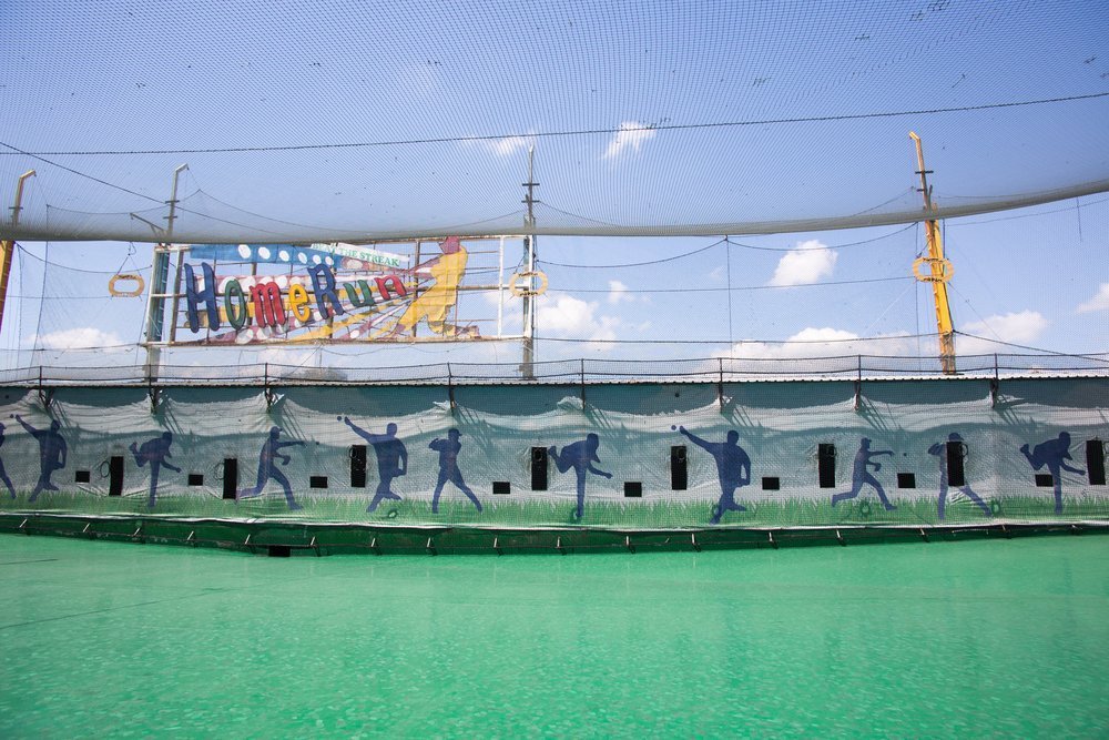 Indoor baseball practice field | Photo: Shutterstock