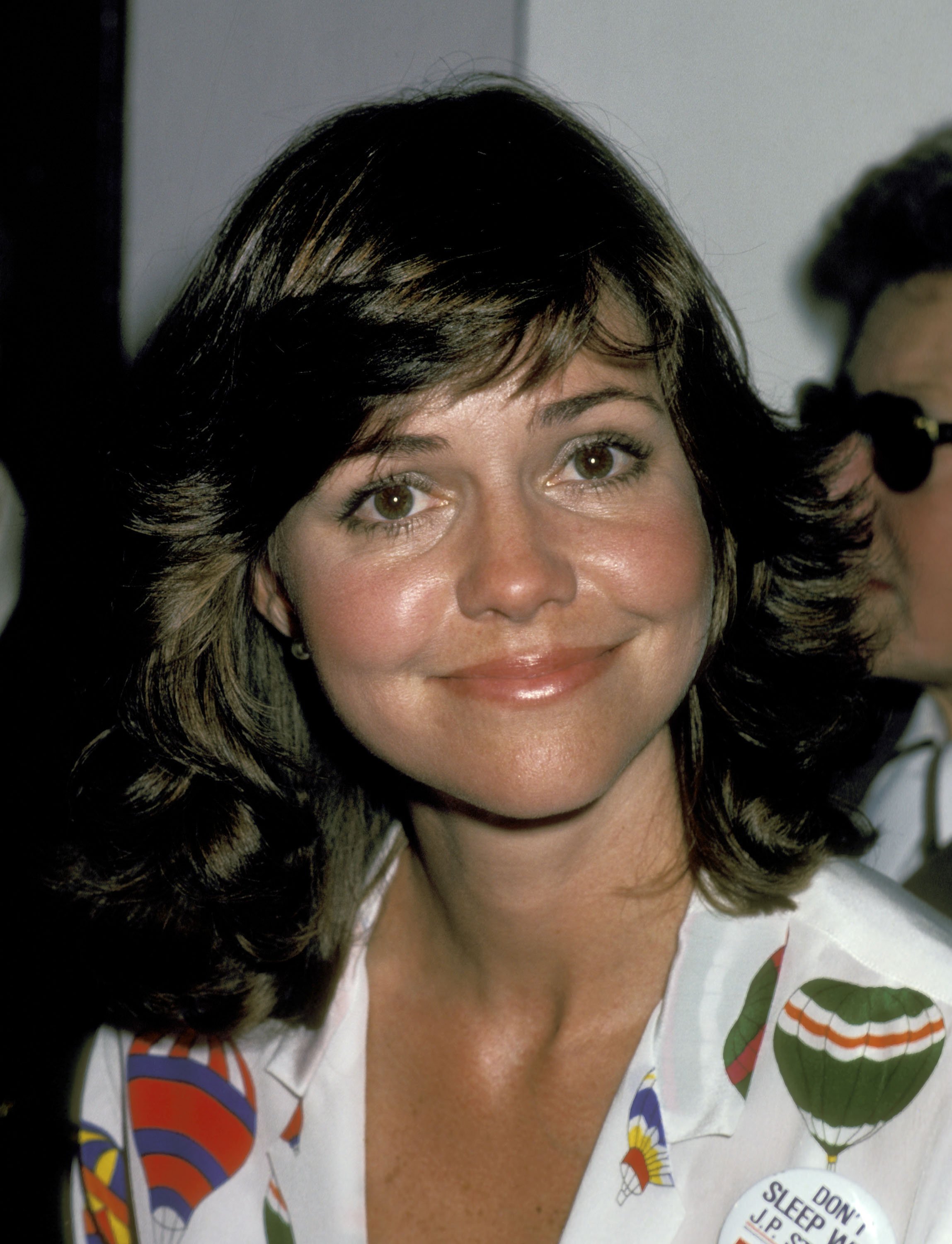 Sally Field during J.P. Stevens Boycott Benefit in Los Angeles, California, on March 16, 1980 | Source: Getty Images