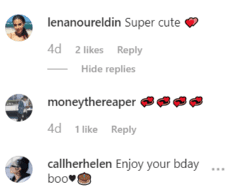 Fan comments left on Joie's post | Instagram: @joiechavis