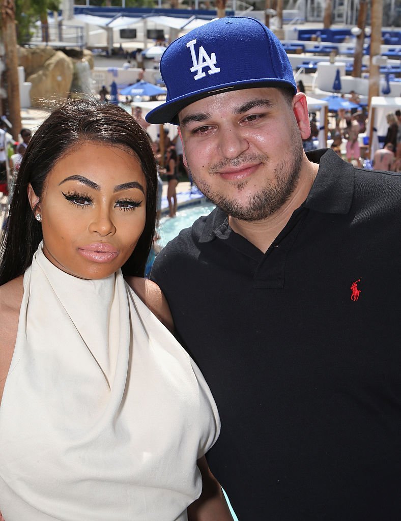 Dream's parents,  Blac Chyna and Rob Kardashian when they were still dating in 2016. | Photo: Getty Images