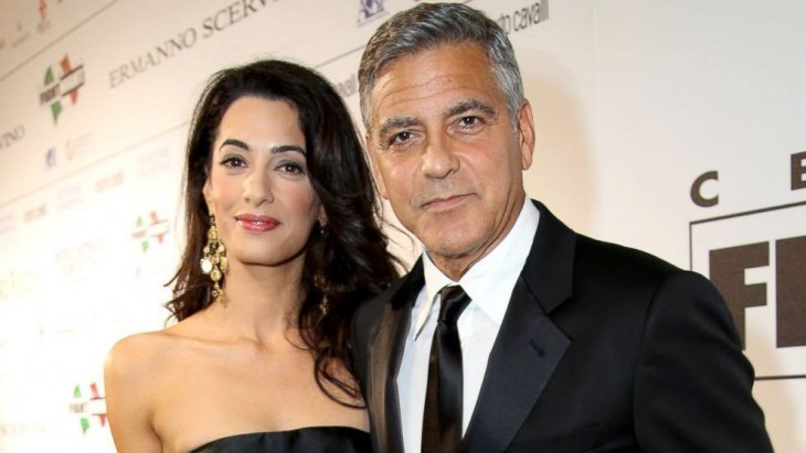 George and Amal Clooney. | Source: Flickr