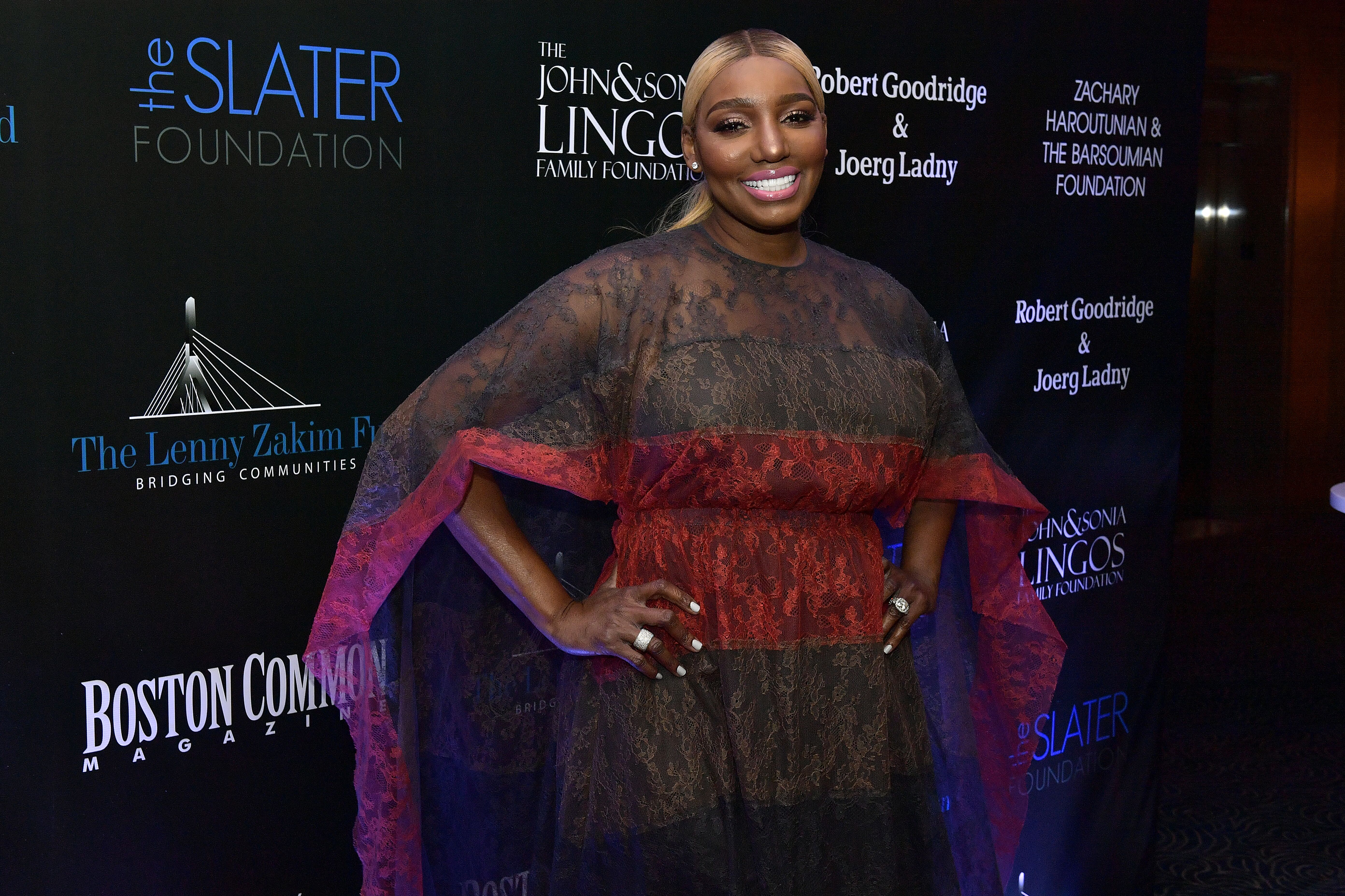 RHOA star NeNe Leakes at a Slater Foundation event/ Source: Getty Images