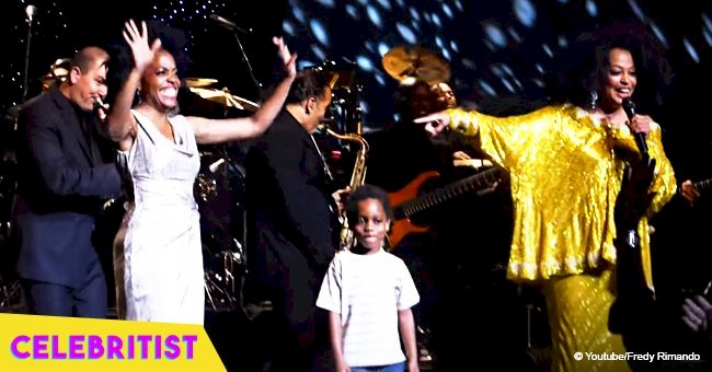 Remembering when Diana Ross brought daughter Rhonda & son on stage for 'I Will Survive' performance