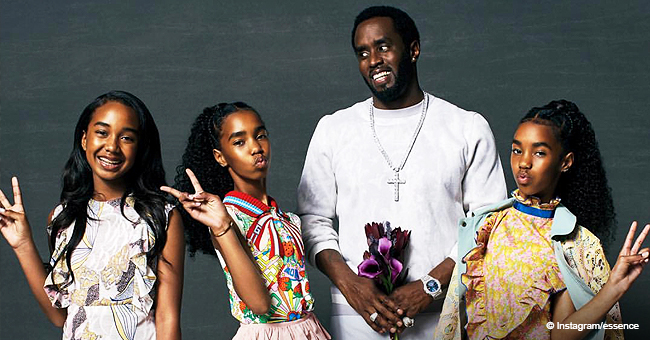 Diddy & Daughters Stun on Essence Cover, Talks Death of Kim Porter