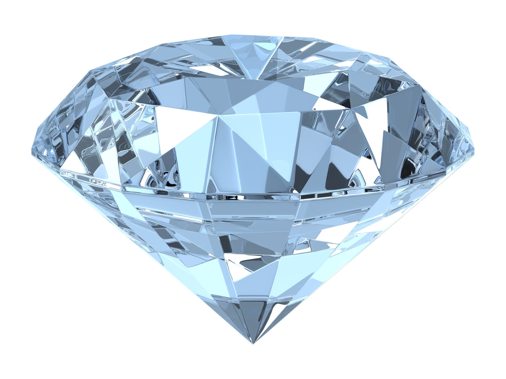 Close up photo of a blue diamond. | Photo: Getty Images