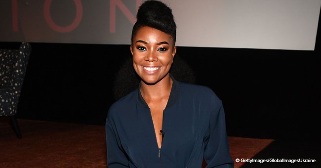 Gabby Union's Baby Looks 'Unbothered' like a Princess, Resting in Personalized Chair in New Pic 