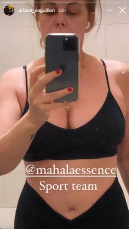 Ariane Séguillon. | Photo : Instagram/ariane_seguillon