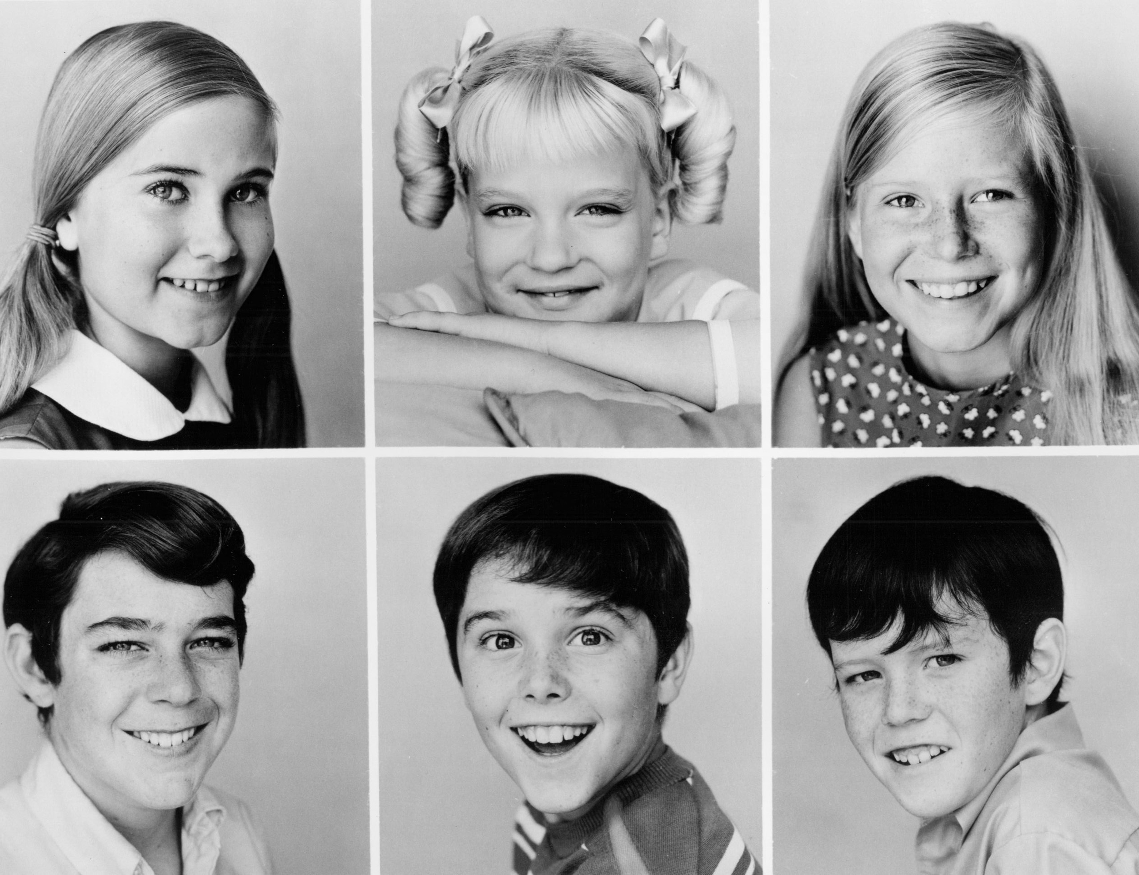 Maureen McCormick, Barry Williams, Susan Olsen, Mike Lookinland, Eve Plumb, and Christopher Knight | Source: Getty Images
