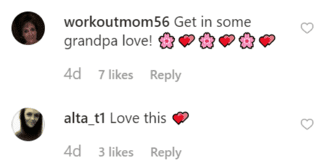 More fan comments on Matt's post | Instagram: @mattroloff