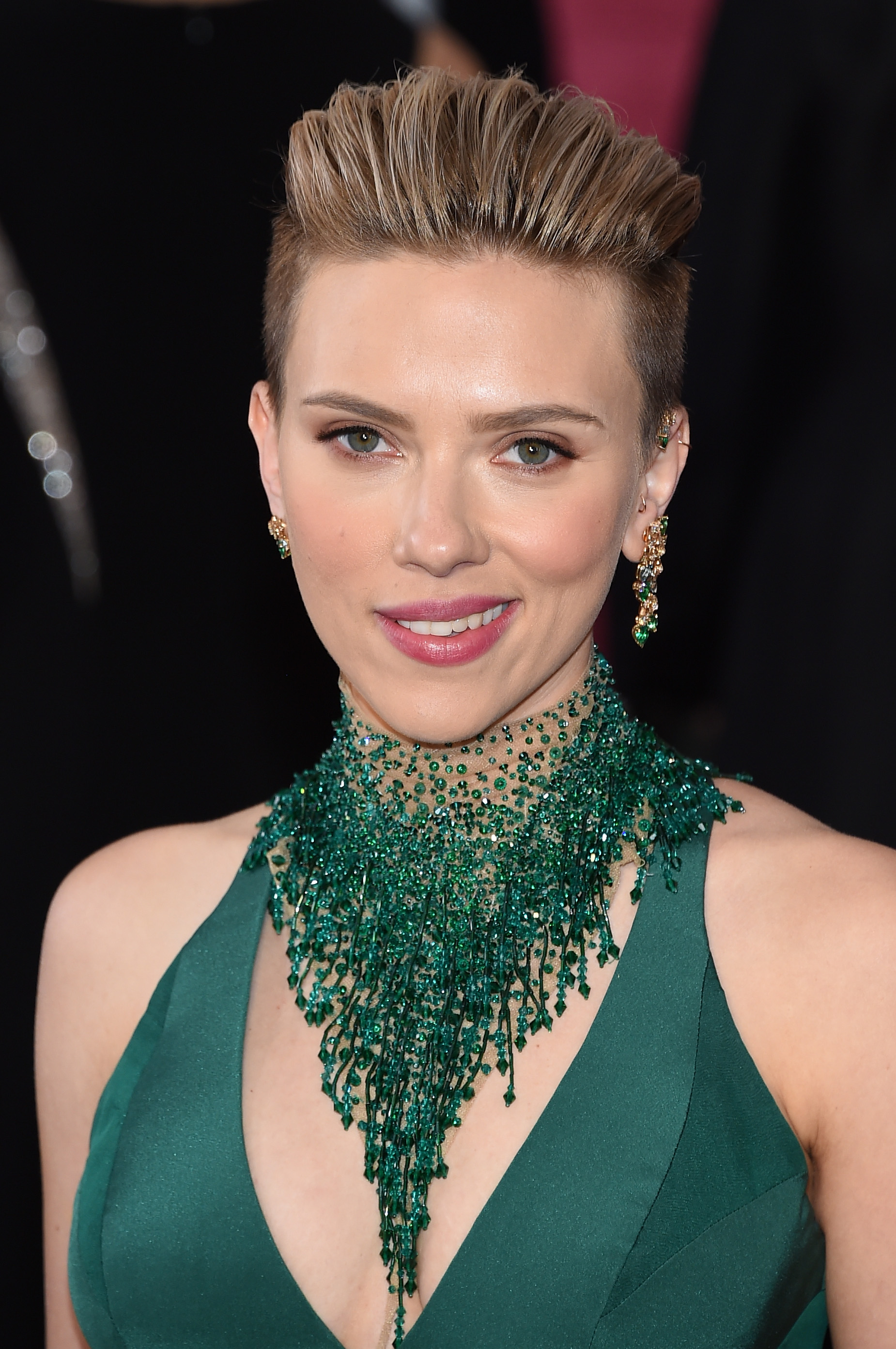 Scarlett Johansson attends the 87th Annual Academy Awards on February 22, 2015 in Hollywood, California. | Source: Getty Images