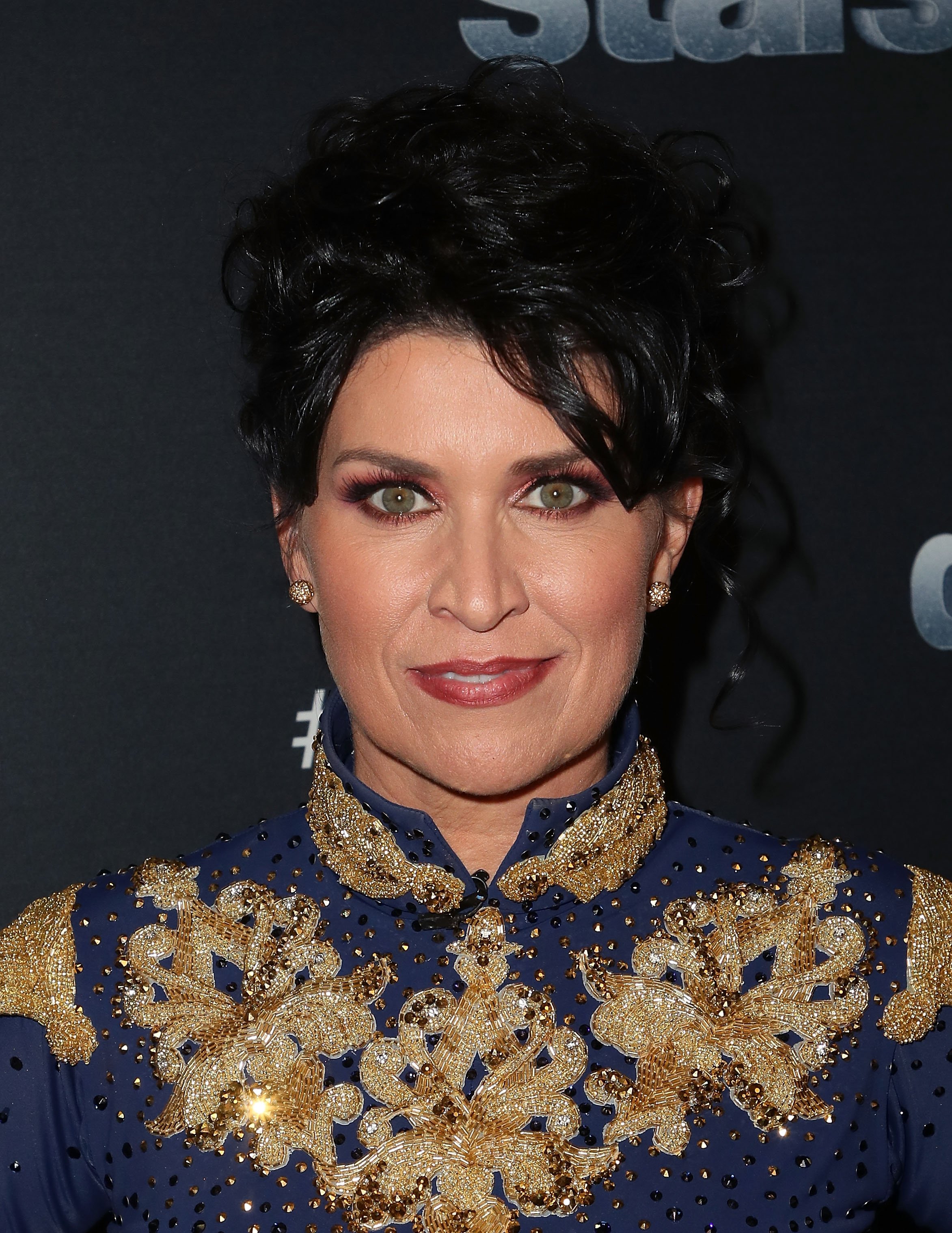 Nancy McKeon on the set of "Dancing with the Stars" on October 2, 2018 | Source: Getty Images
