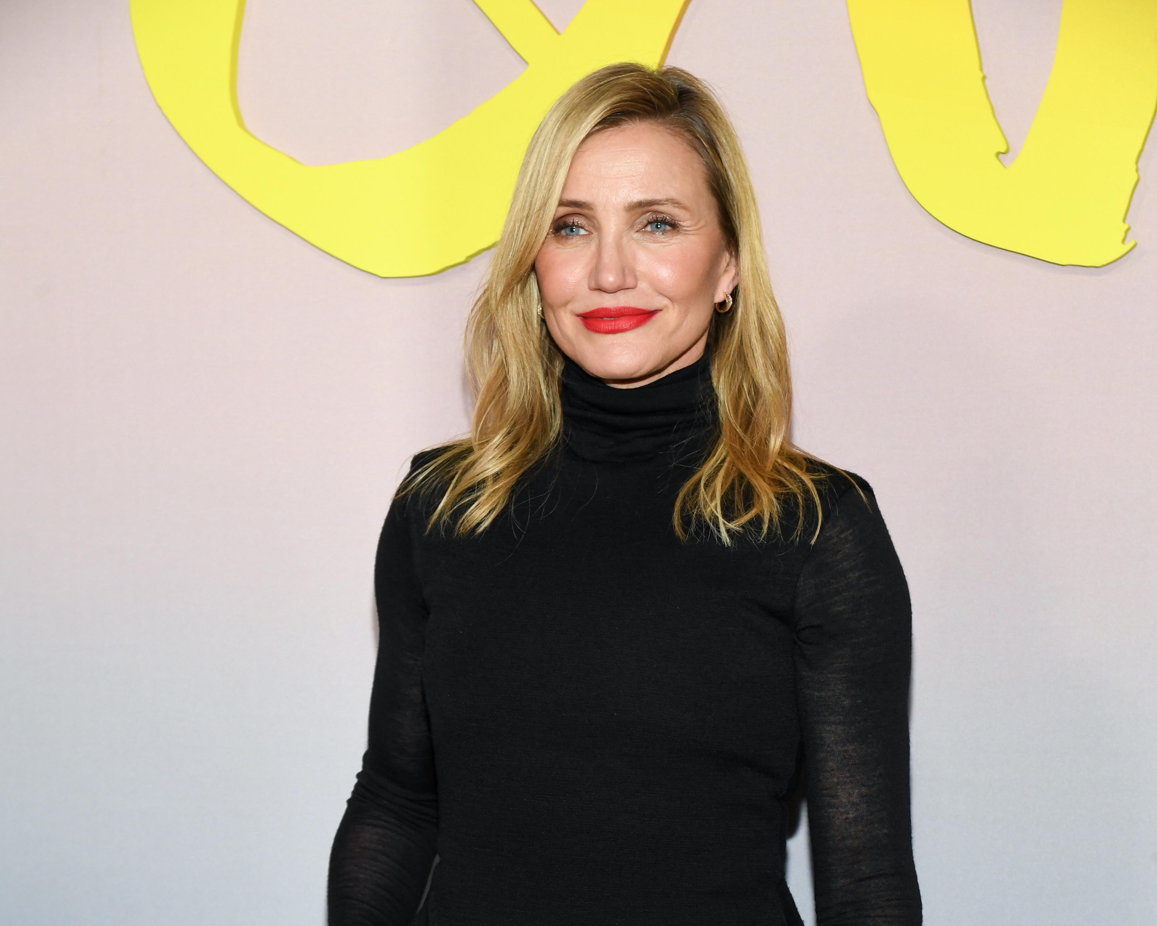 Cameron Diaz at AMC Lincoln Square on April 6, 2026 in New York. | Source: Getty Images