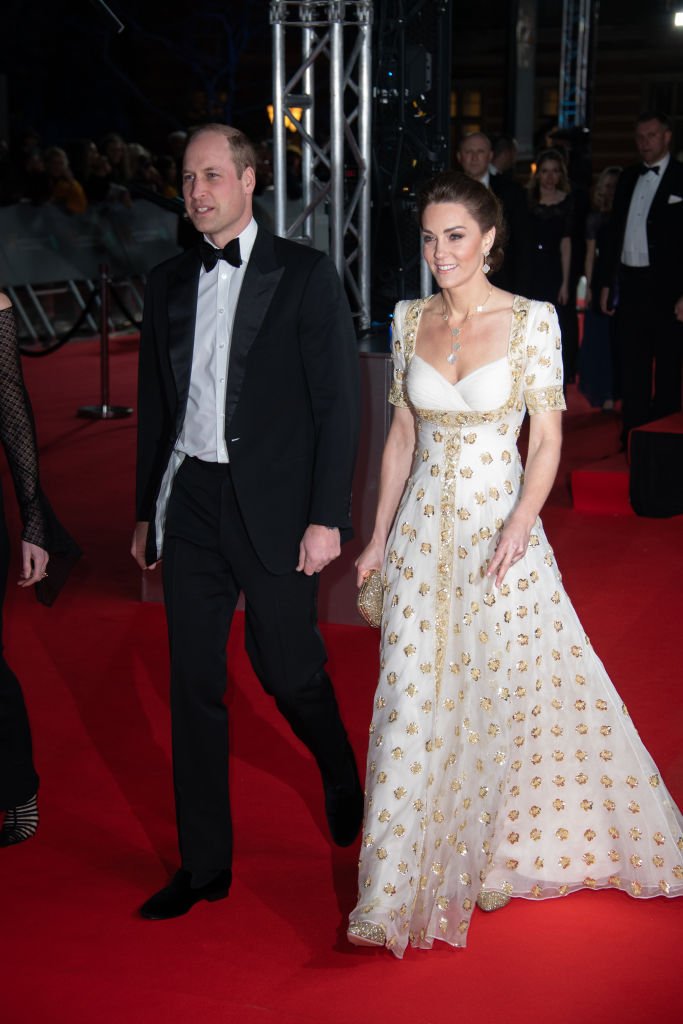 Prince William and Kate Middleton attend the BAFTAs on February 2, 2020 at Royal Albert Hall in London, England. | Photo: Getty Images