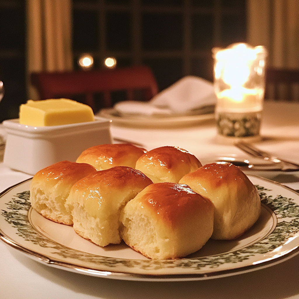 Fresh rolls on a platter | Source: Midjourney