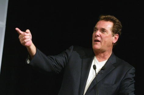 Chuck Woolery at the "Game Show Networks 2003 Winter TCA Tour" at the Renaissance Hotel in Los Angeles, California on Jan. 8, 2003. | Source: Getty Images