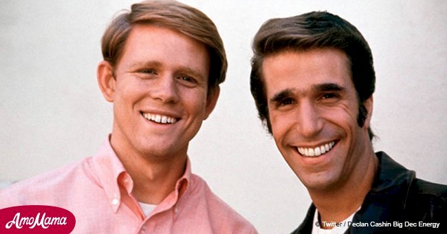 Henry Winkler and Ron Howard just had a reunion at the Emmys and they look so happy