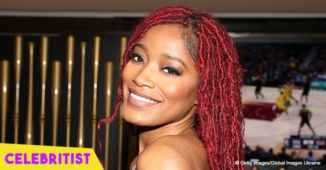 Keke Palmer leaves nothing to imagination in golden underwear for sultry 25th birthday pic