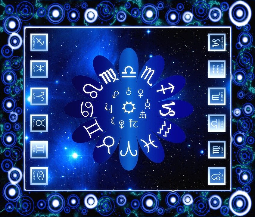 Los doce signos zodiacales. | Imagen: Pixabay