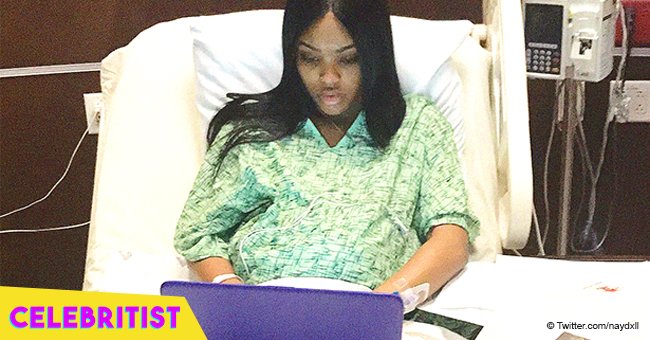 19-year-old college student finished her final exam while in labor at the hospital