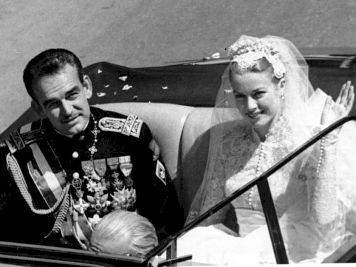 Grace Kelly et le Prince Rainier / Source : Getty Images
