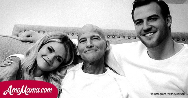 'DWTS' celebrity Witney Carson shares a sad family photo from her late father-in-law's funeral