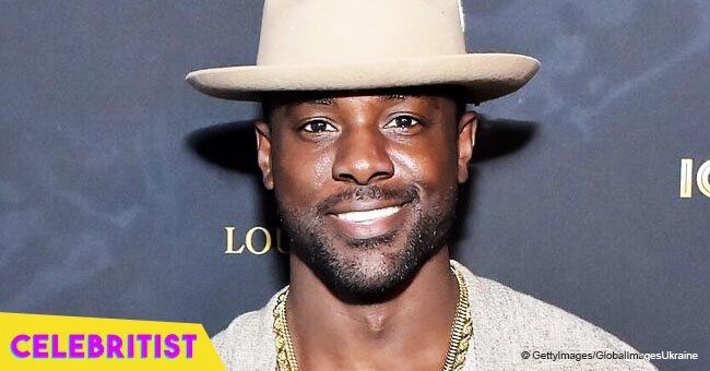 Lance Gross shares pic of newborn son 'chillin' in his favorite lounge spot' after colorism drama