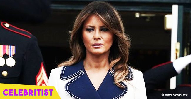 Melania Trump gets dragged for wearing  $4000 Gucci coat to meet the Polish president