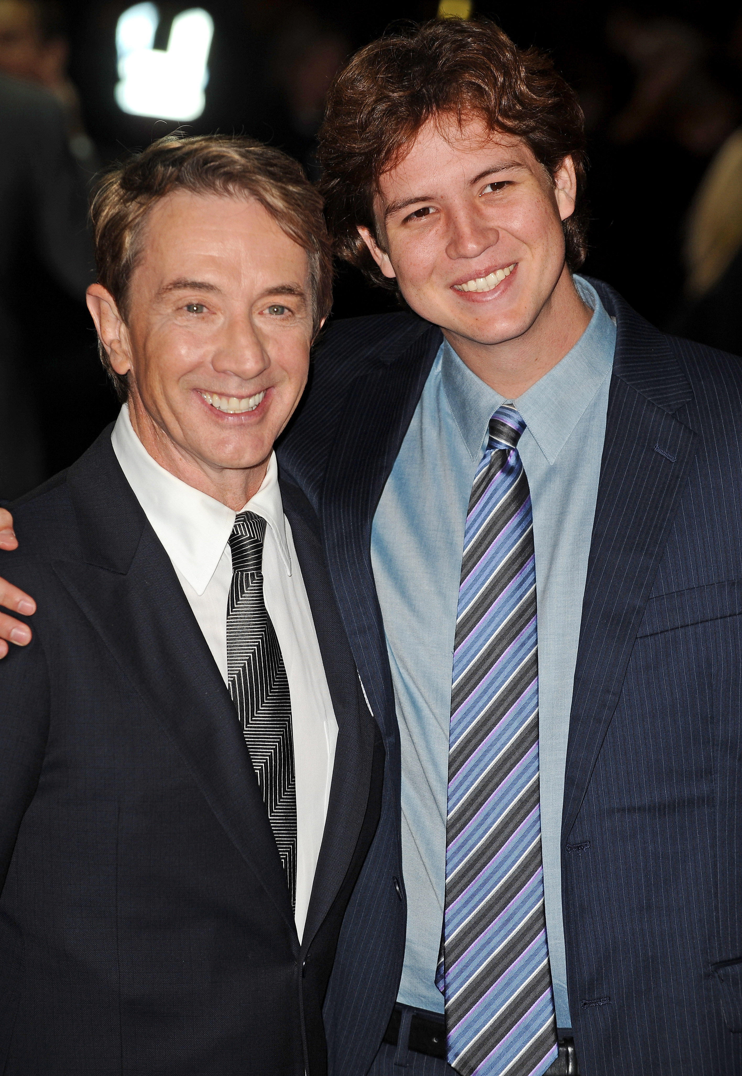 Martin and Henry Short at the premiere of "Frankenweenie" in London, England on October 10, 2012. | Source: Getty Images