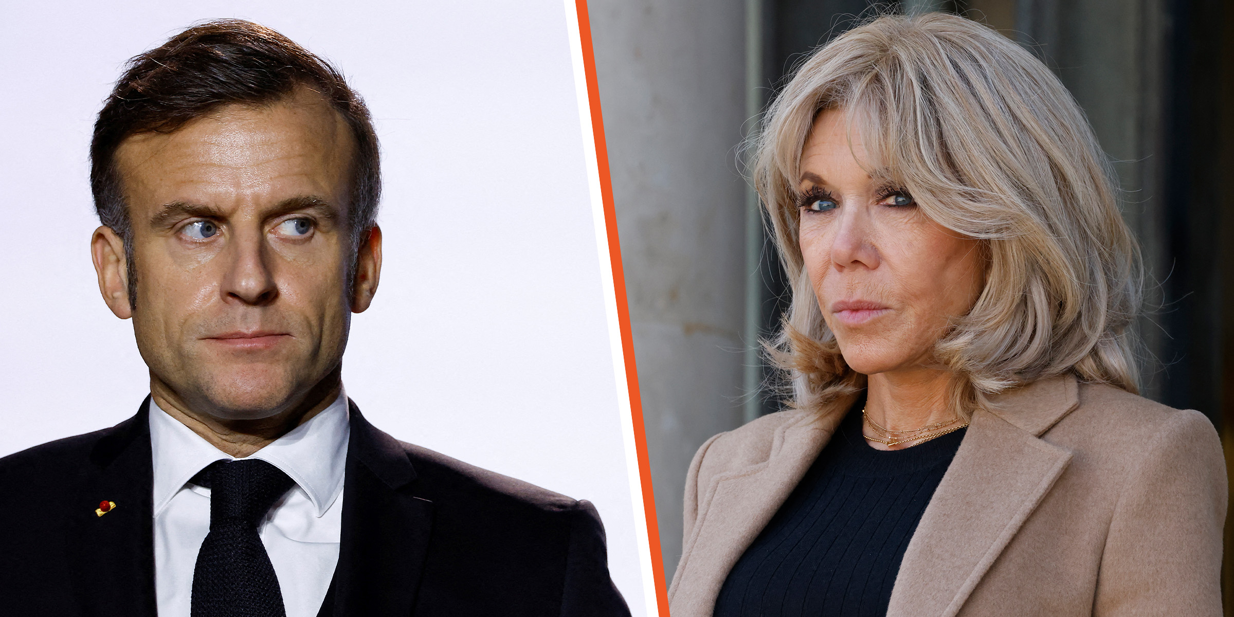 Emmanuel Marcon | Brigitte Macron | Source: Getty Images