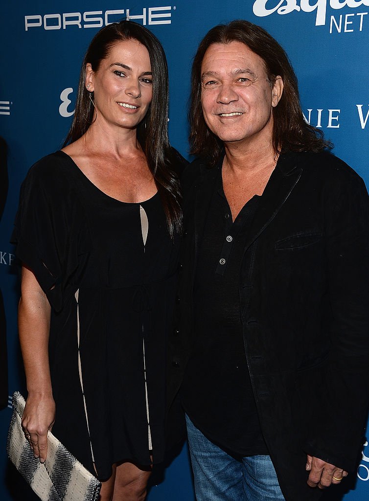 Janie Liszewski and Eddie Van Halen attend Esquire 80th Anniversary And Esquire Network Launch Celebration at Highline Stages on September 17, 2013 in New York City. | Source: Getty Images