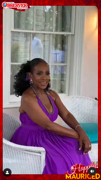 Sheryl Lee Ralph on the day of her son's wedding, posted on July 13, 2024 | Source: Instagram/jamaicaobserver