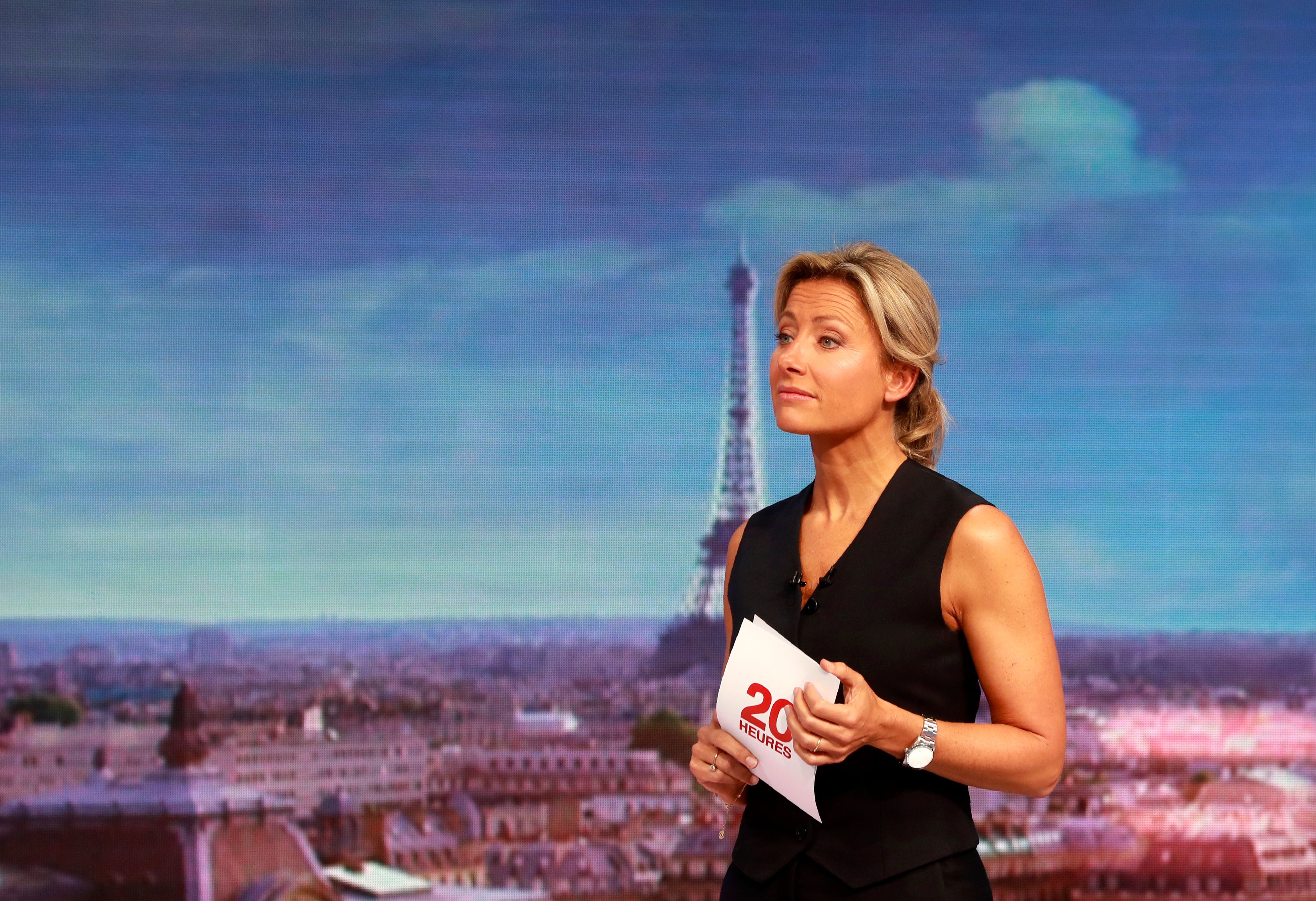 La journaliste Anne-Sophie Lapix | photo : Getty Images