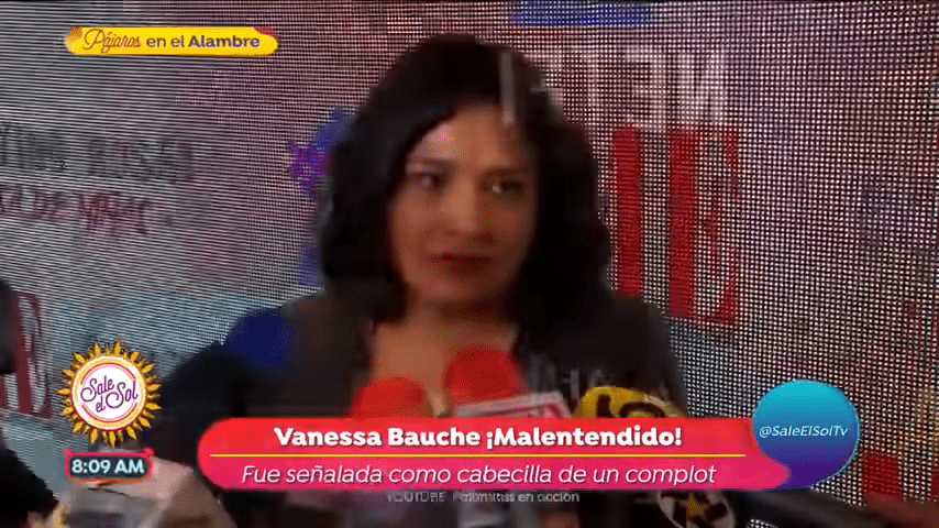 Vanessa Bauche declarando | Imagen tomada de: YouTube / Imagen Entretenimiento Vanessa Bauche declarando | Imagen tomada de: YouTube / Imagen Entretenimiento
