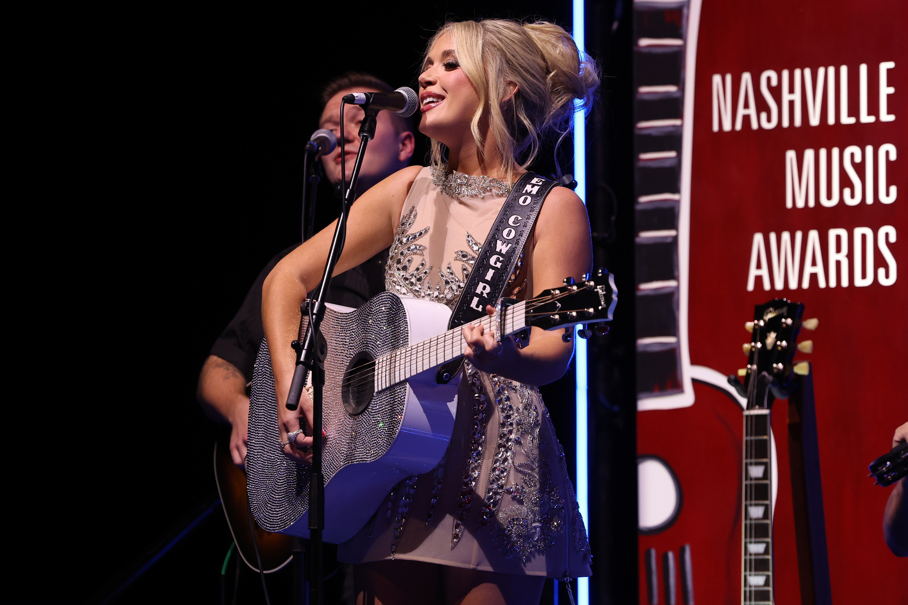 Megan Moroney on November 17, 2024, in Nashville, Tennessee | Source: Getty Images