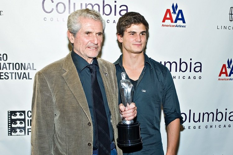 Claude Lelouch et son fils Sachka | Photo : Getty Images