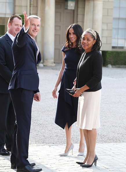 Meghan Markle und Doria Ragland, Berkshire, 2018 | Quelle: Getty Images