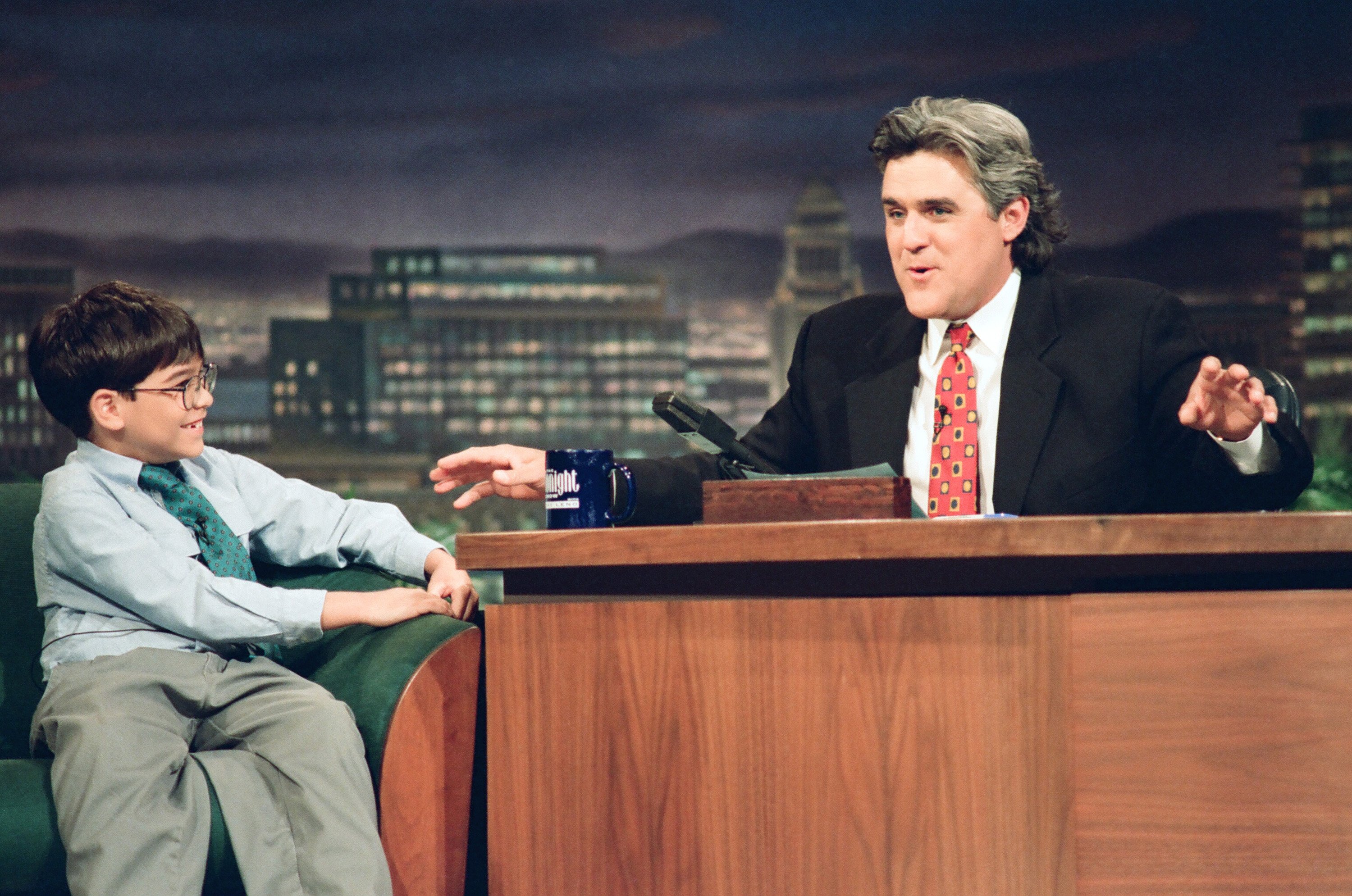 Leno on June 7, 1994 on "The Tonight Show with Jay Leno." | Source: Getty Images