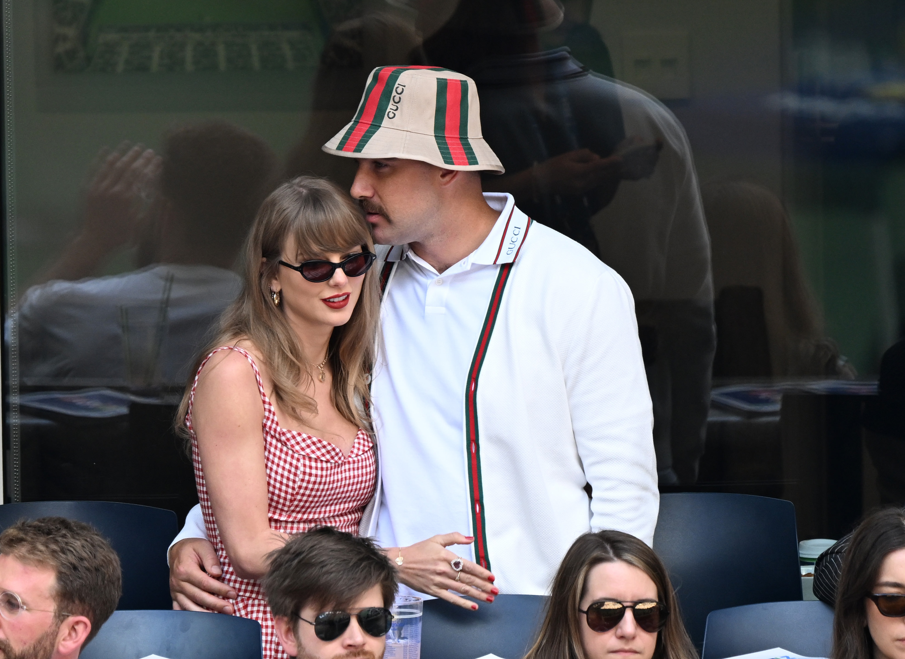 Taylor Swift and Travis Kelce attend the 2024 US Open in New York City on September 8, 2024 | Source: Getty Images