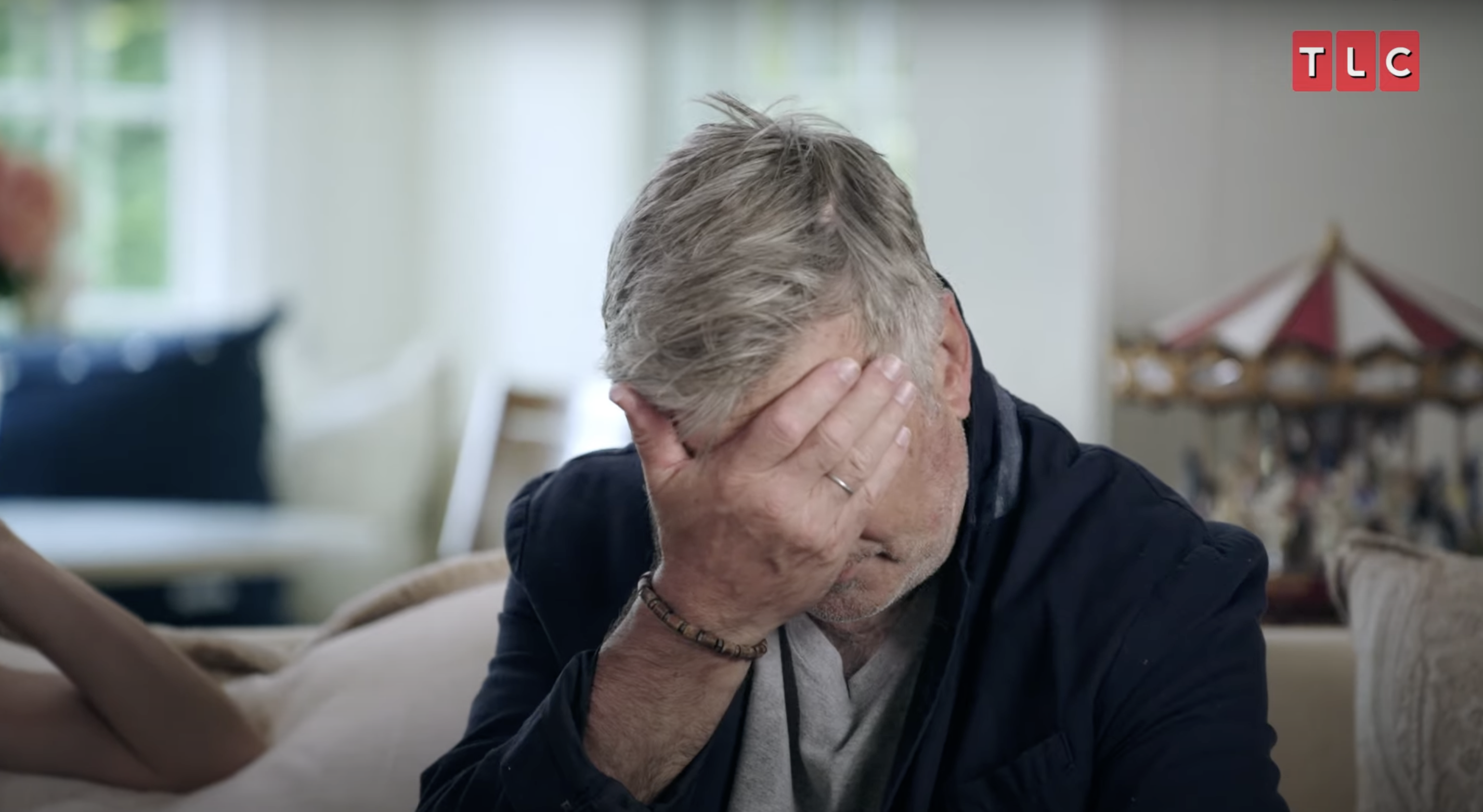 Alec Baldwin gets emotional during a clip of his reality TV show, "The Baldwins," dated January 27, 2025 | Source: YouTube/TLC