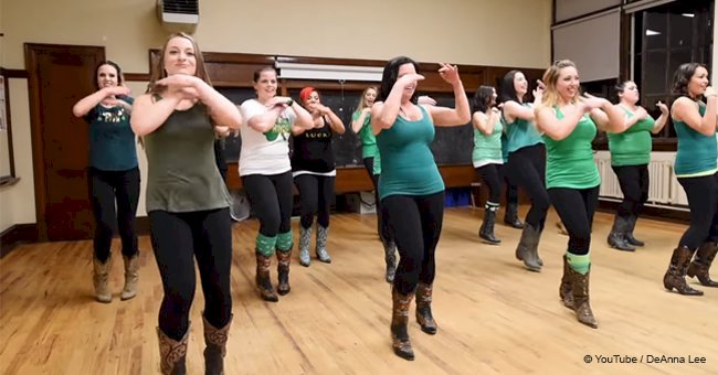 Beautiful women turn Keith Urban and Carrie Underwood’s hit song into a spunky line dance