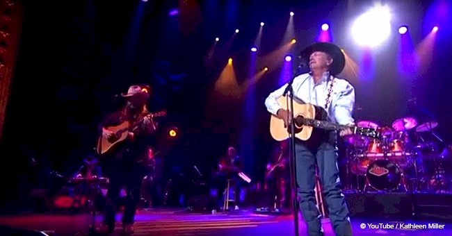 Country legends George Strait and Chris Stapleton reunite to melt hearts with their hit