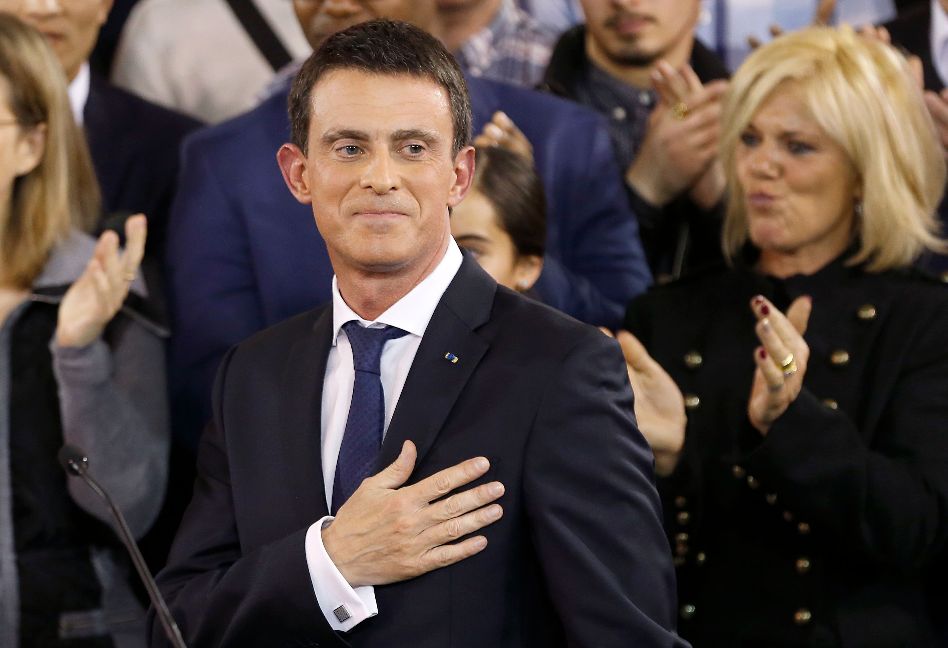 Manuel Valls le 5 décembre 2017. l Source : Getty Images