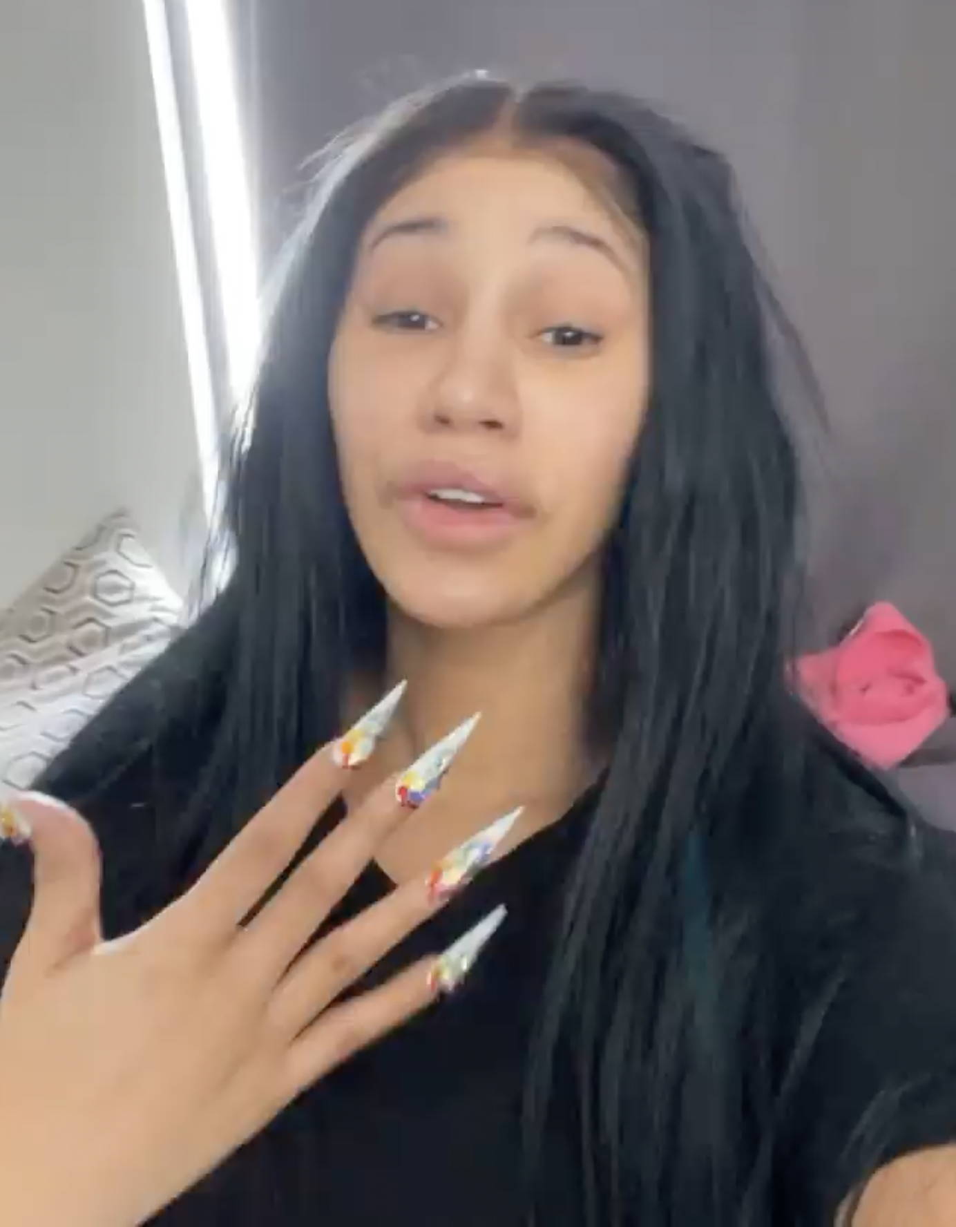 Cardi B from a post dated February 9, 2021. | Source: Instagram/iamcardib