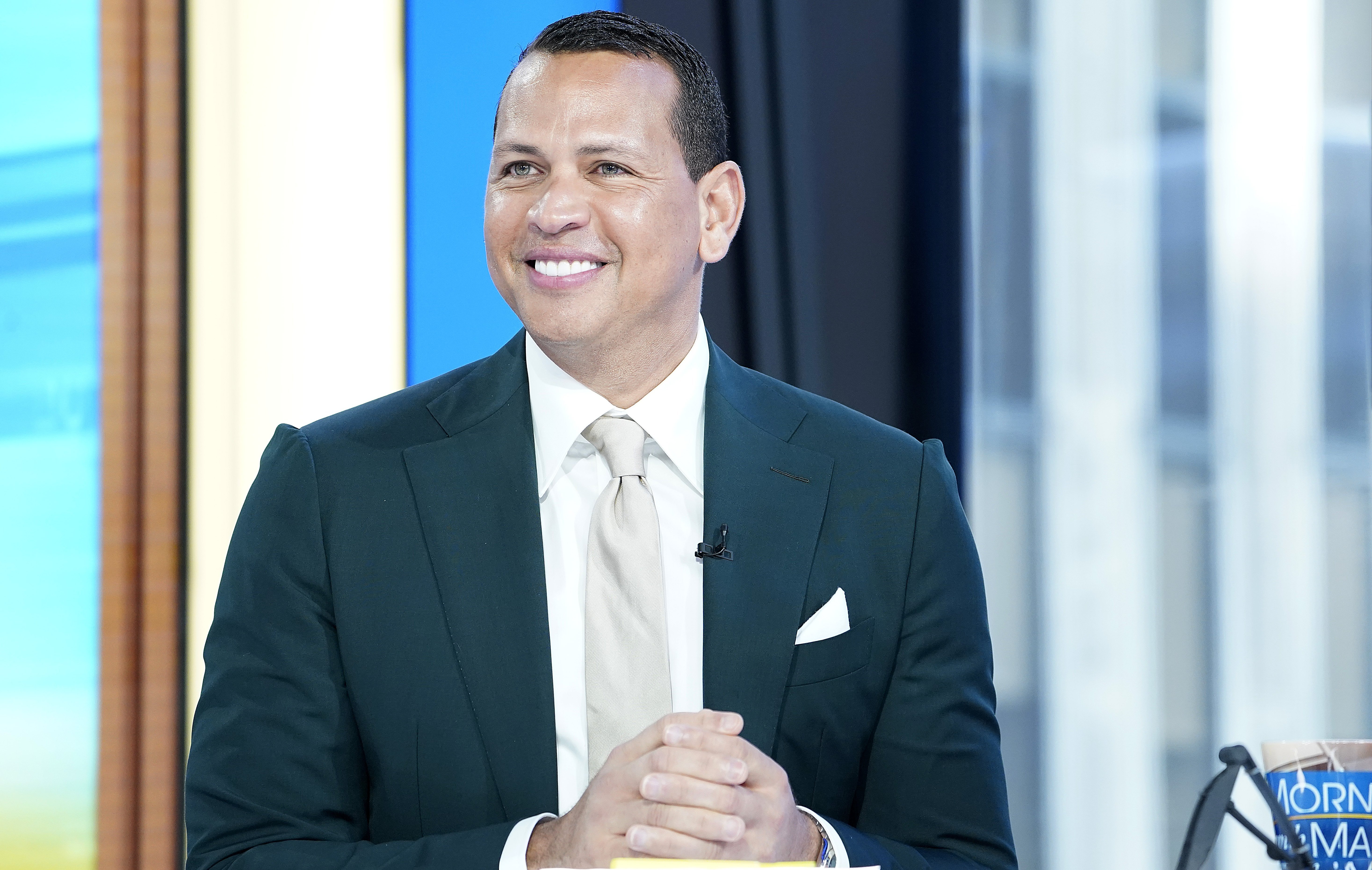 Alex Rodriguez on 'Mornings With Maria' at Fox Business Network Studios on August 08, 2019 in New York City | Photo: Getty Images