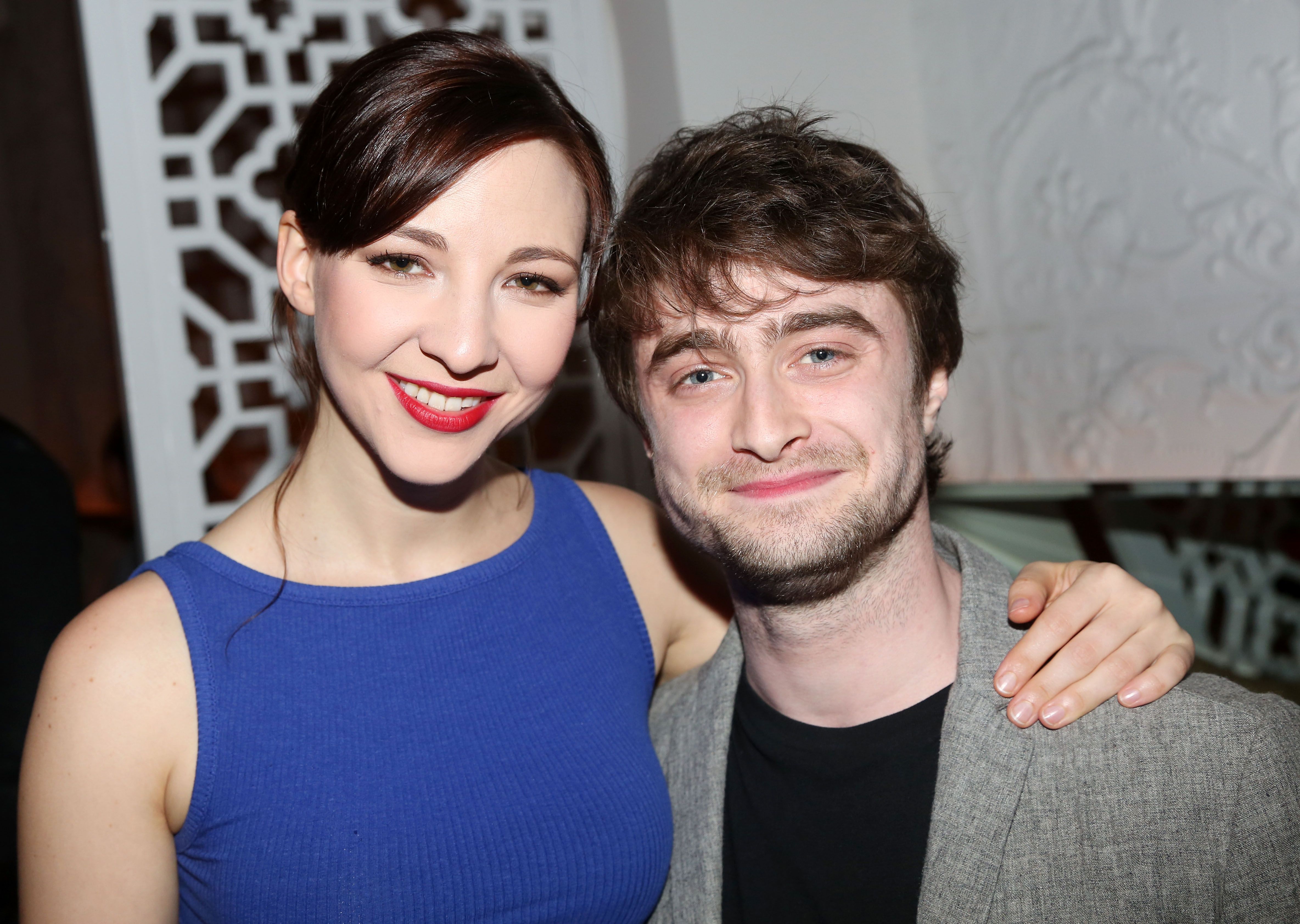 Daniel Radcliffe and Erin Darke on the opening night of the play "The Spoils" in 2015 in New York City | Source: Getty Images